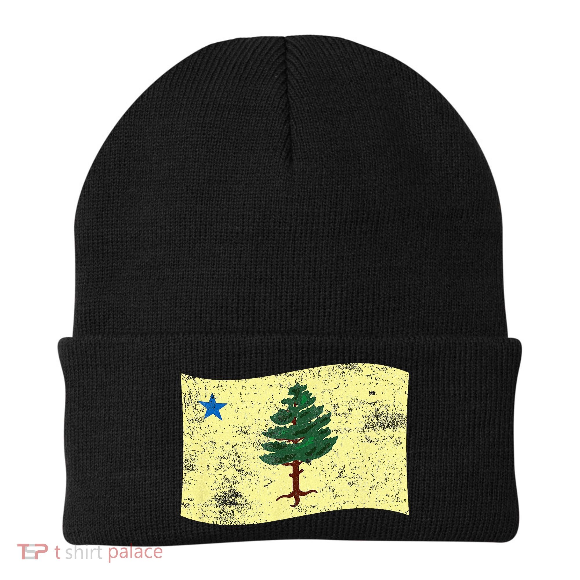 Maine Pine Tree Flag 1901 – First State Flag Beanie