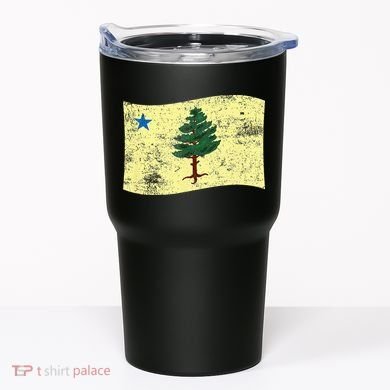 Maine Pine Tree Flag 1901 – First State Flag Tumbler
