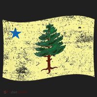Maine Pine Tree Flag 1901 – First State Flag Tumbler thumb 3