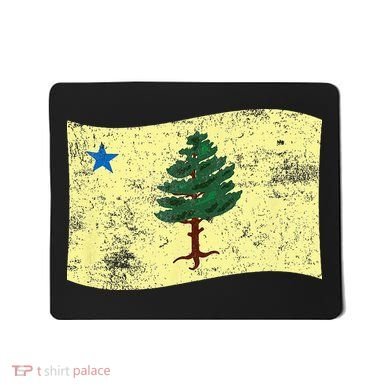 Maine Pine Tree Flag 1901 – First State Flag Mousepad