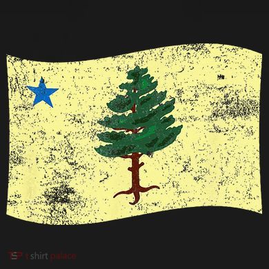 Maine Pine Tree Flag 1901 – First State Flag Ornament