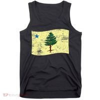 Maine Pine Tree Flag 1901 – First State Flag Tank Top thumb 0