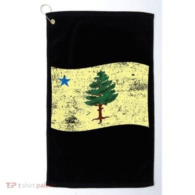 Maine Pine Tree Flag 1901 – First State Flag Golf Towel