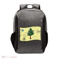 Maine Pine Tree Flag 1901 – First State Flag Vector Backpack thumb 0