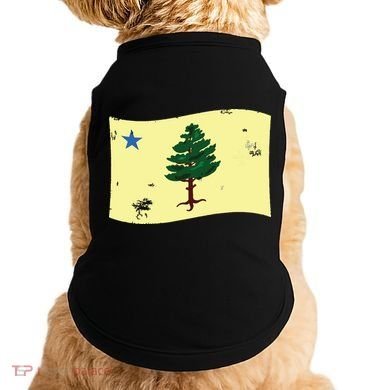Maine Pine Tree Flag 1901 First State Flag Doggie Tank