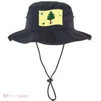Maine Pine Tree Flag 1901 First State Flag Bucket Hat thumb 0