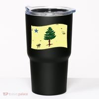 Maine Pine Tree Flag 1901 First State Flag Tumbler thumb 0