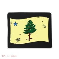 Maine Pine Tree Flag 1901 First State Flag Mousepad thumb 0