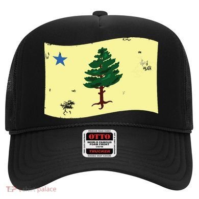 Maine Pine Tree Flag 1901 First State Flag Hat