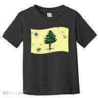 Maine Pine Tree Flag 1901 First State Flag Toddler T-Shirt thumb 0