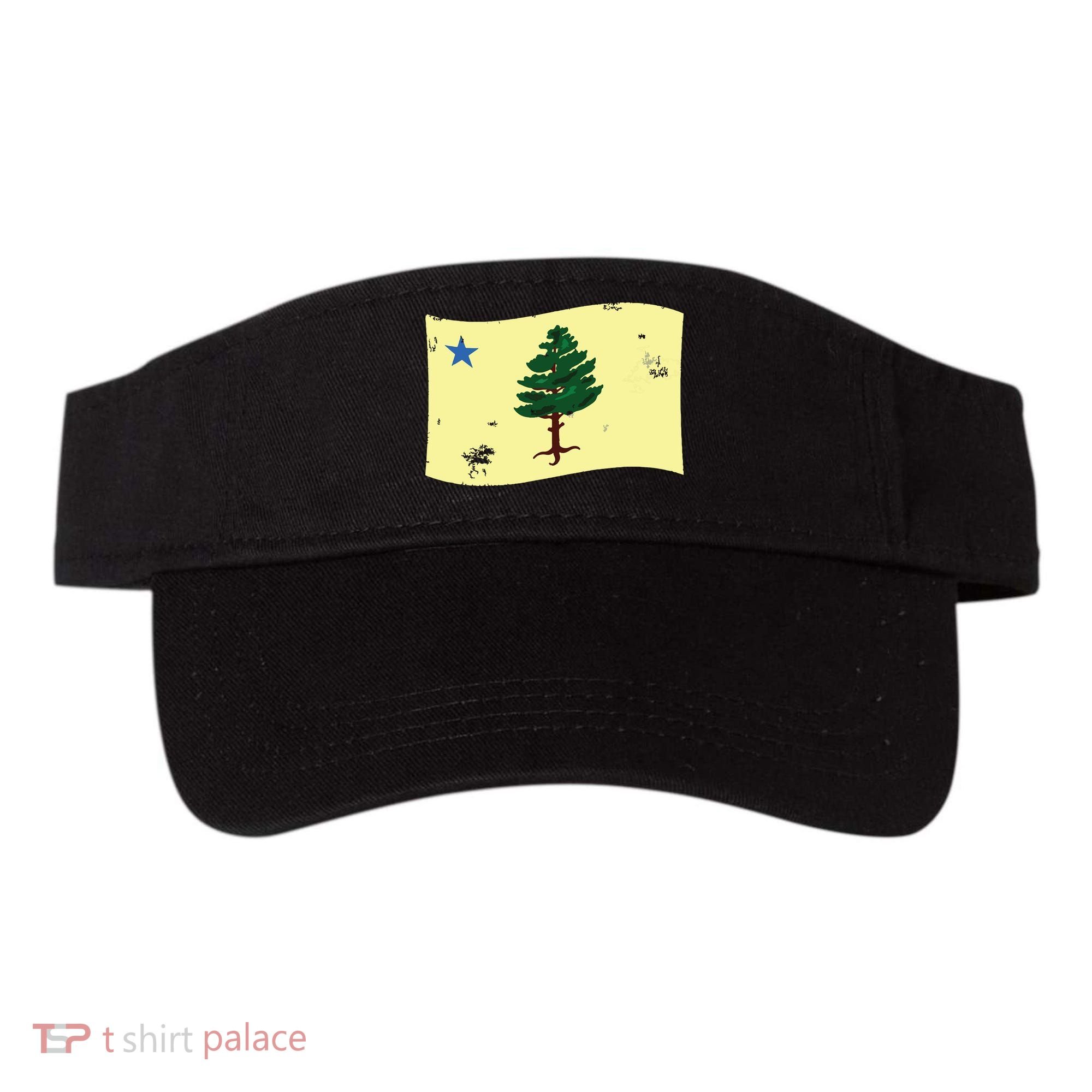 Maine Pine Tree Flag 1901 First State Flag Visor