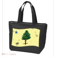 Maine Pine Tree Flag 1901 First State Flag Tote Bag thumb 3