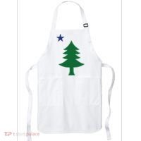 Maine Pine Tree State Flag Pride Patriotic Apron thumb 0