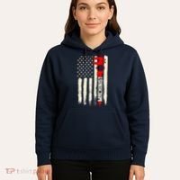 Machinist Patriotic Us Flag Hoodie thumb 5
