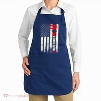 Machinist Patriotic Us Flag Apron thumb 2