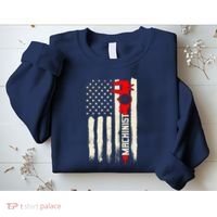 Machinist Patriotic Us Flag Sweatshirt thumb 2