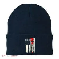 Machinist Patriotic Us Flag Beanie thumb 0