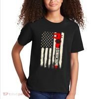 Machinist Patriotic Us Flag Kids T-Shirt thumb 2