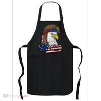 Merica Patriotic USA Eagle Of Freedom 4th Of July Apron thumb 0