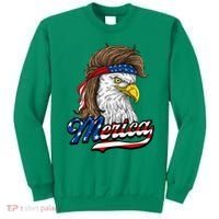 Merica Patriotic USA Eagle Of Freedom 4th Of July Sweatshirt thumb 0
