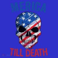 Merica Patriotic Usa Skull American Flag 4th Of July Gift Women's Tank Top thumb 5