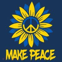 Make Peace Ukraine Strong Sunflower Hoodie thumb 7