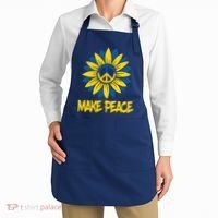 Make Peace Ukraine Strong Sunflower Apron thumb 2
