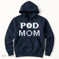 Mom Podcast Women Podcasting Pod Mom Podcast Host Gift Hoodie thumb 0