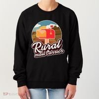 Mailman Postal Worker Post Office Rural Mail Carrier Women's Sweatshirt thumb 0