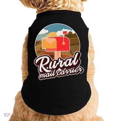 Mailman Postal Worker Post Office Rural Mail Carrier Doggie Tank