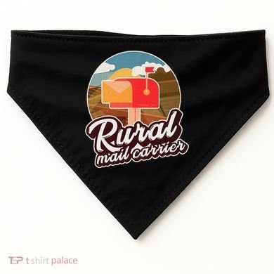 Mailman Postal Worker Post Office Rural Mail Carrier USA-Made Doggie Bandana