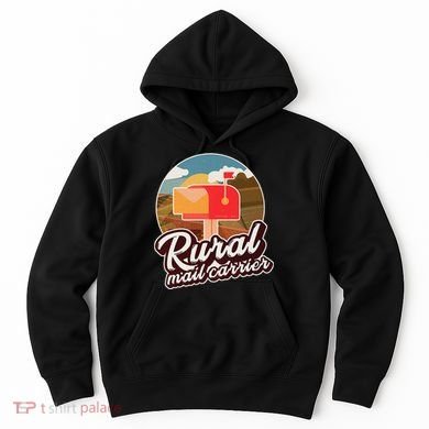 Mailman Postal Worker Post Office Rural Mail Carrier Hoodie