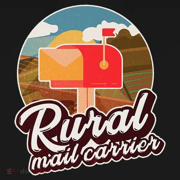 Mailman Postal Worker Post Office Rural Mail Carrier Hoodie