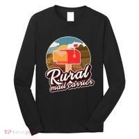 Mailman Postal Worker Post Office Rural Mail Carrier Long Sleeve Shirt thumb 0