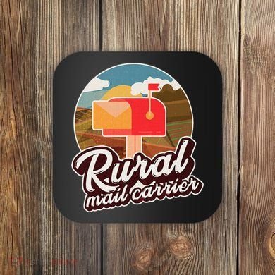 Mailman Postal Worker Post Office Rural Mail Carrier Coaster