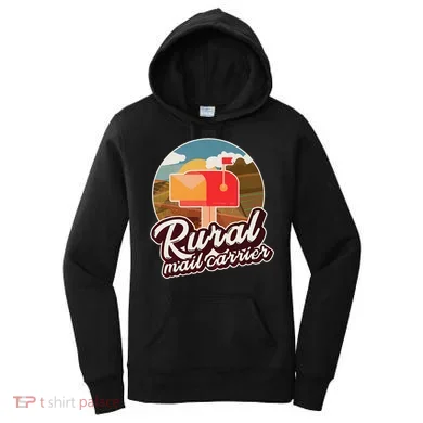 Mailman Postal Worker Post Office Rural Mail Carrier Women's Hoodie
