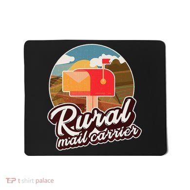 Mailman Postal Worker Post Office Rural Mail Carrier Mousepad