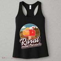 Mailman Postal Worker Post Office Rural Mail Carrier Women's Tank Top thumb 3