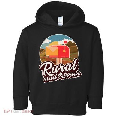 Mailman Postal Worker Post Office Rural Mail Carrier Toddler Hoodie