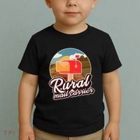 Mailman Postal Worker Post Office Rural Mail Carrier Toddler T-Shirt thumb 2