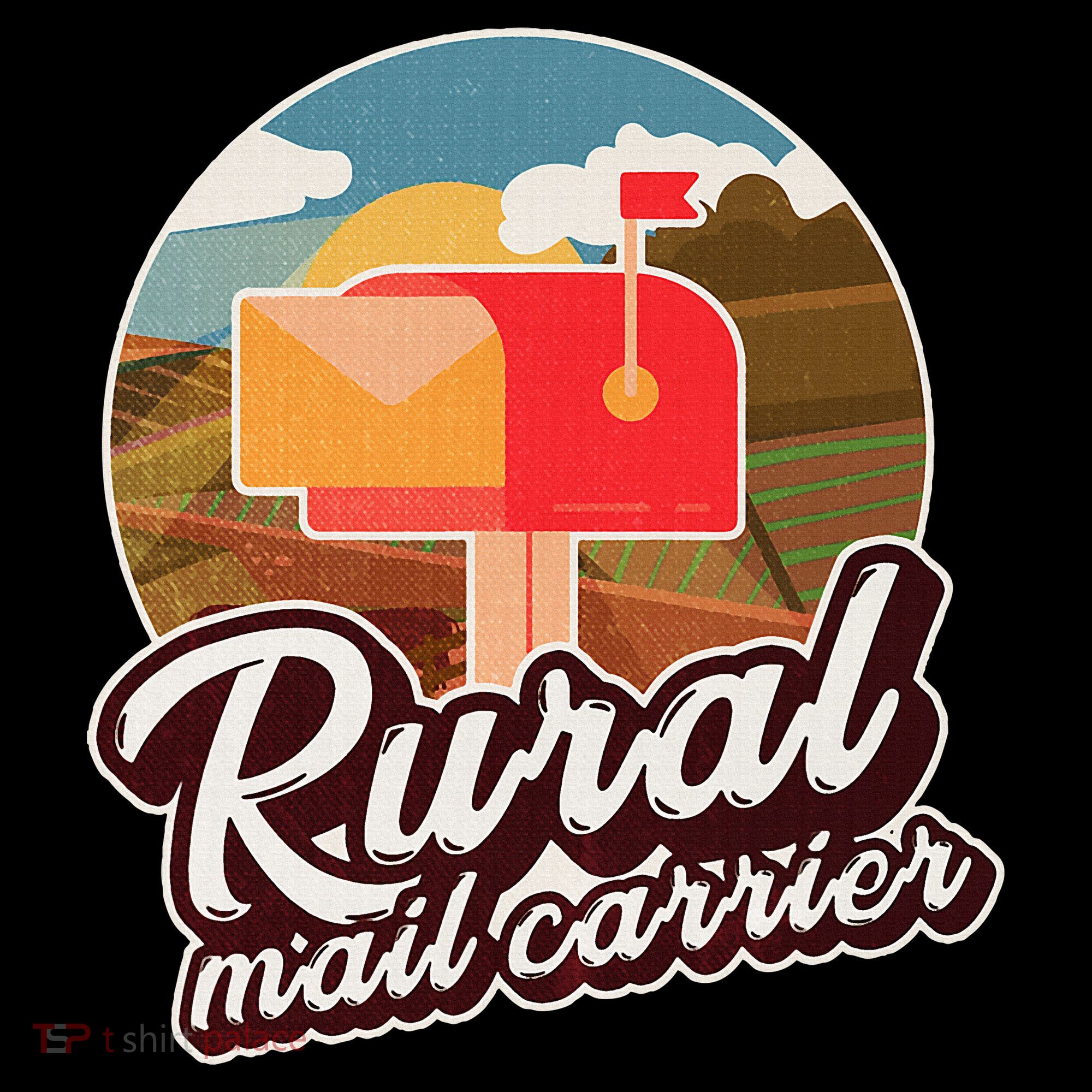 Mailman Postal Worker Post Office Rural Mail Carrier Women's Long Sleeve Shirt