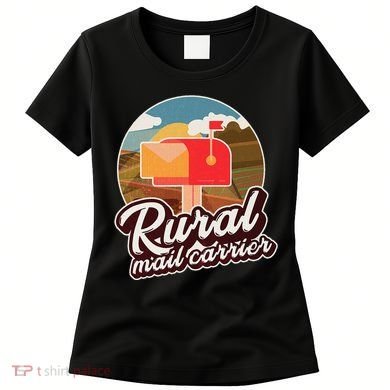 Mailman Postal Worker Post Office Rural Mail Carrier Women's T-Shirt