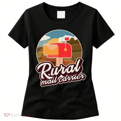 Mailman Postal Worker Post Office Rural Mail Carrier Women's T-Shirt
