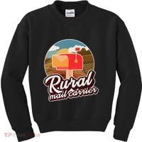 Mailman Postal Worker Post Office Rural Mail Carrier Kids Sweatshirt thumb 0