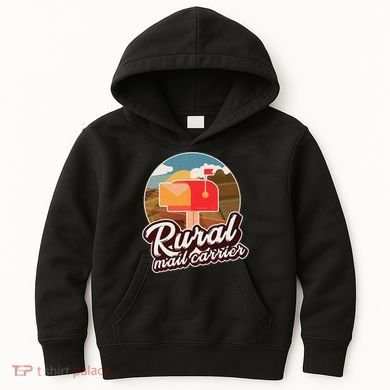Mailman Postal Worker Post Office Rural Mail Carrier Kids Hoodie