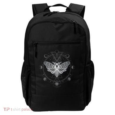 Moon Phases With Moth Blackcraft Clothing Backpack