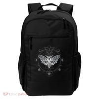 Moon Phases With Moth Blackcraft Clothing Backpack thumb 0