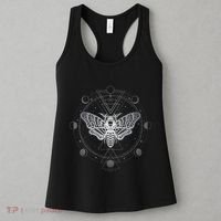 Moon Phases With Moth Blackcraft Clothing Women's Tank Top thumb 3