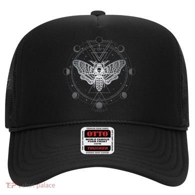 Moon Phases With Moth Blackcraft Clothing Hat