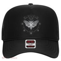 Moon Phases With Moth Blackcraft Clothing Hat thumb 0